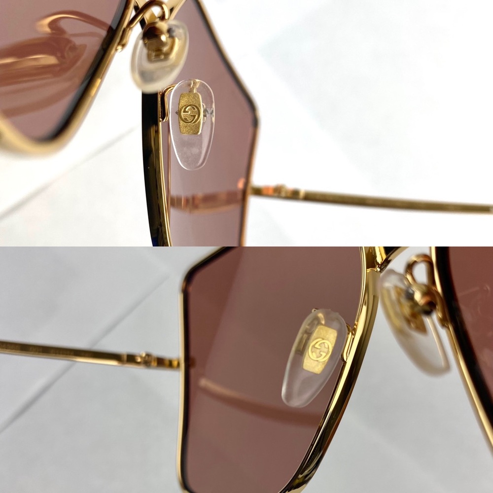Gucci 61mm modified square sunglasses - Picture 14 of 14